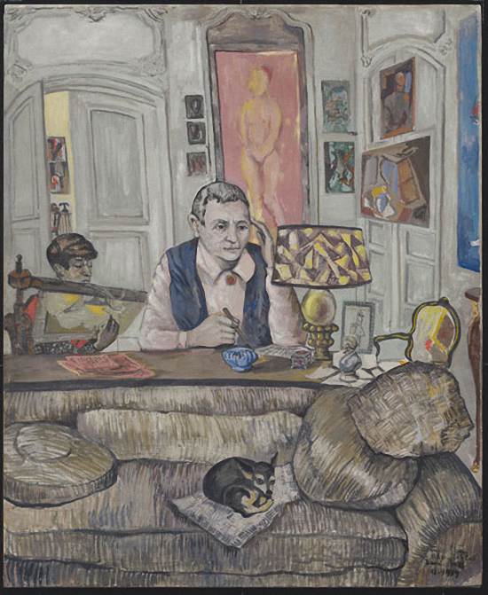 Alice B. Toklas And Gertrude Stein by Francis Rose, 1939